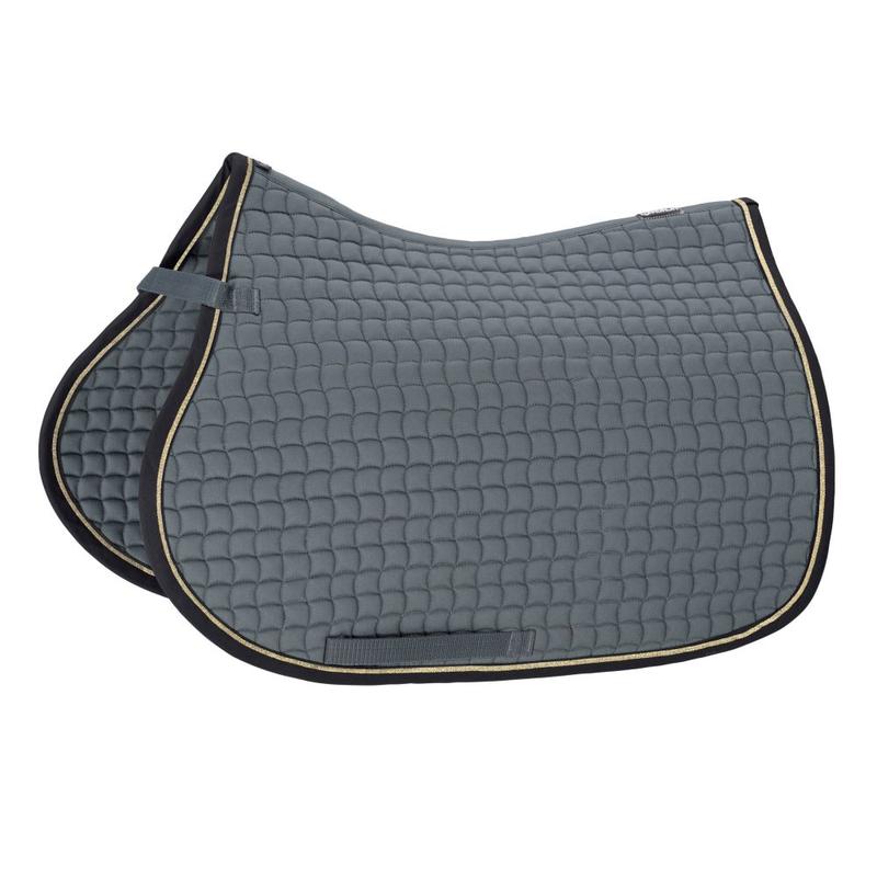 Czaprak Eskadron Basics Contrast Cotton Ashblue, stalowoniebieski