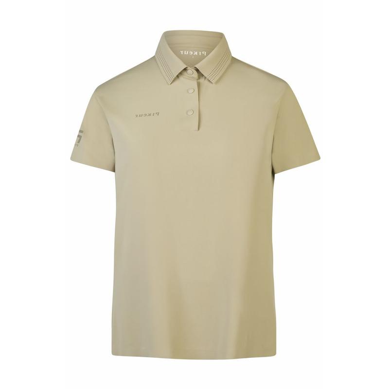 Koszulka męska Polo Pikeur Frosted Sage, kremowy 2026