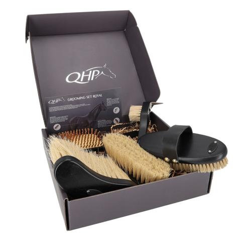 Zestaw szczotek QHP Royal Black, czarne
