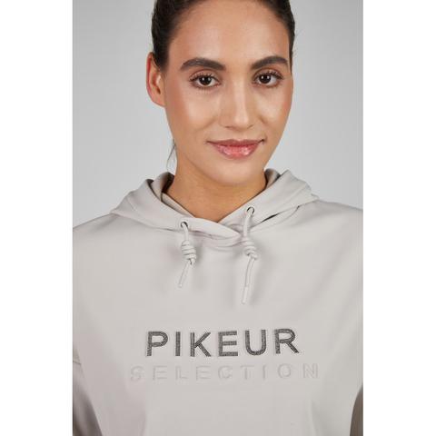 Bluza damska z kapturem Pikeur Selection Pale Gray, beżowa 2025/2026