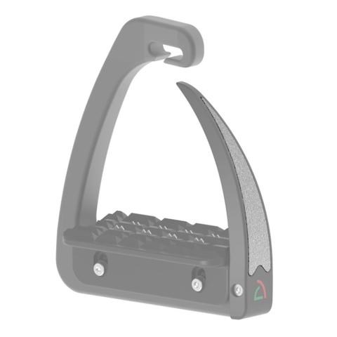 Nakładki do strzemion Safe Riding S3 Premium Silver Glitter, srebrne