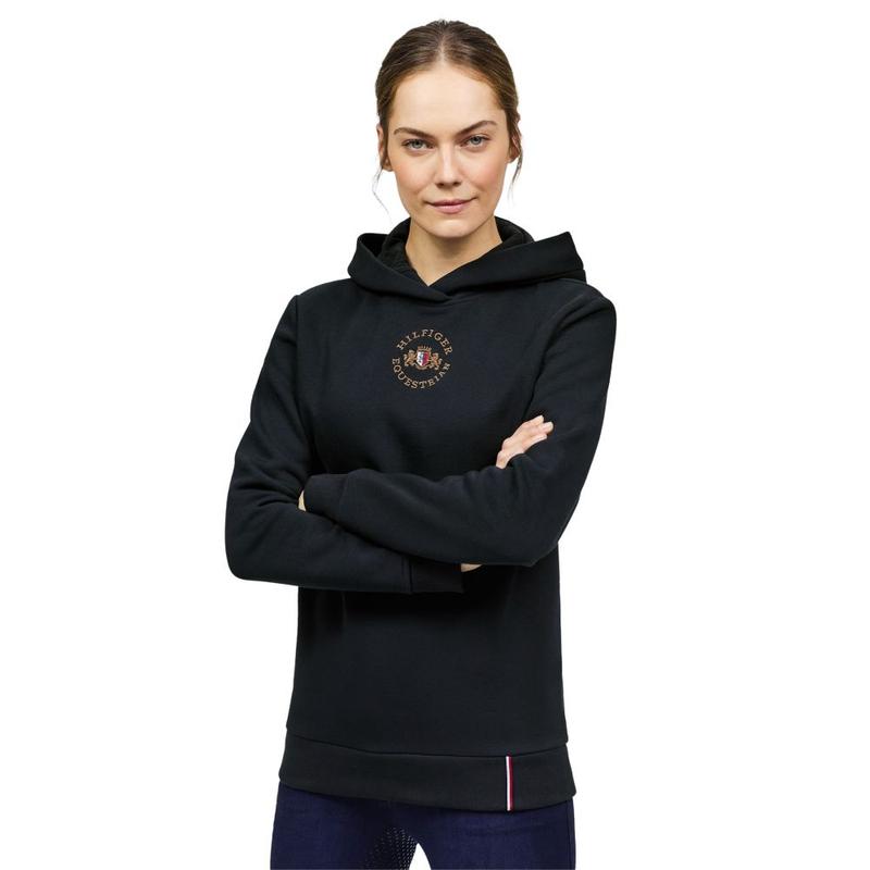 Bluza unisex z kapturem Tommy Hilfiger Equestrian Grove Desert Sky, granatowa 2025