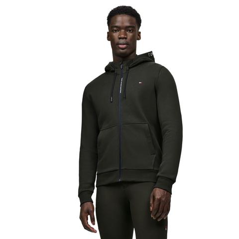 Bluza unisex z kapturem Tommy Hilfiger Equestrian Union Zip-Up Pine, khaki 2025