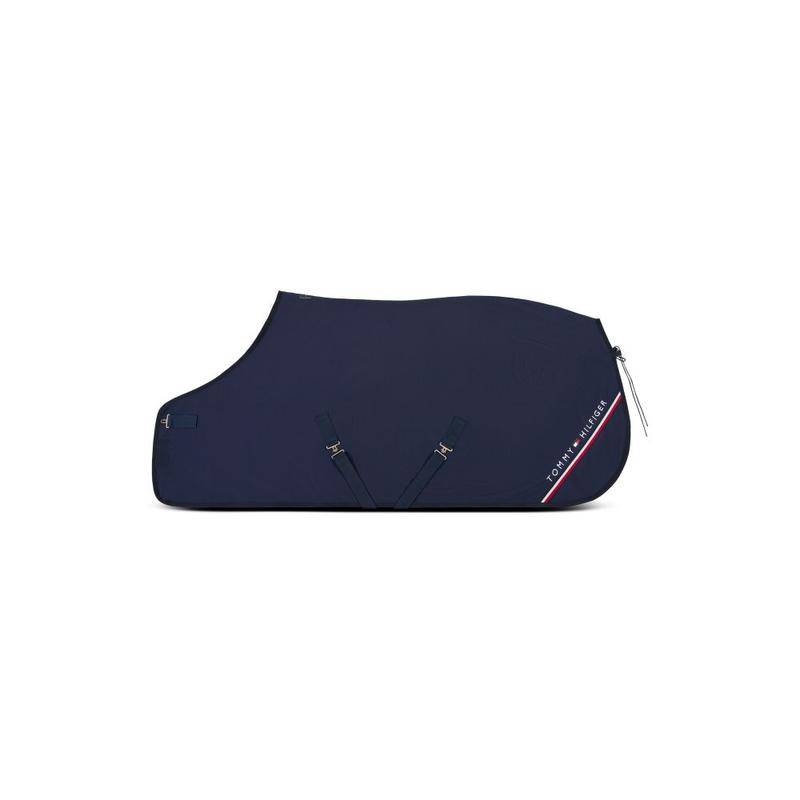 Derka Tommy Hilfiger Equestrian Stanford Desert Sky, granatowa 2025