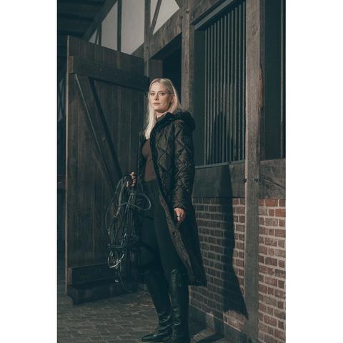 Płaszcz zimowy damski Pikeur Quiltdiamond Coat Chocolate brown, brązowy 2026/2027