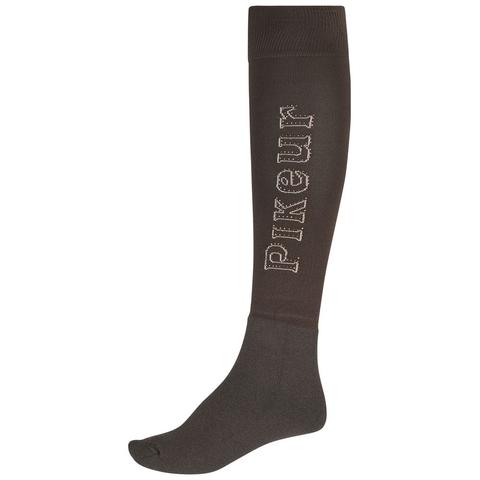 Skarpety zimowe damskie Pikeur Socks Wool Chocolate Brown, brązowe 2026/2027