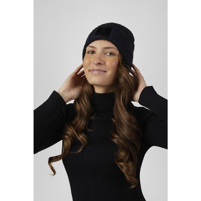 Czapka zimowa damska Pikeur Beanie Black, czarna 2026/2027
