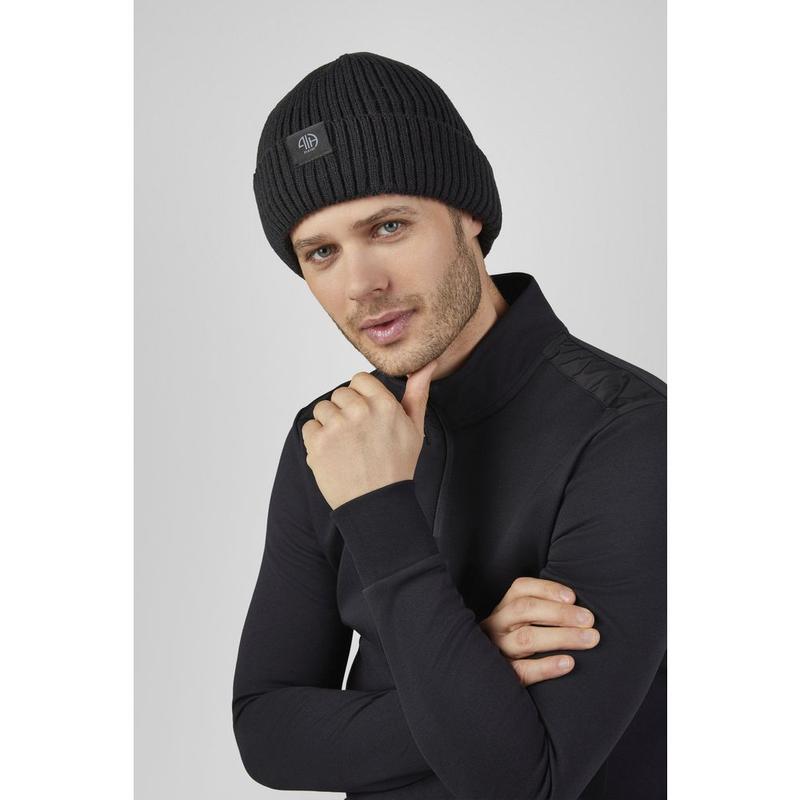 Czapka zimowa męska Pikeur Beanie Black, czarna 2026/2027