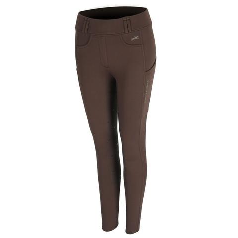 Legginsy damskie zimowe Schockemoehle SPDorina Mocca, brązowe 2026