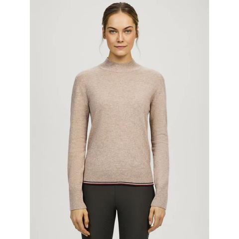 Sweter damski Tommy Hilfiger Equestrian Ellery Taupe, beżowy 2025