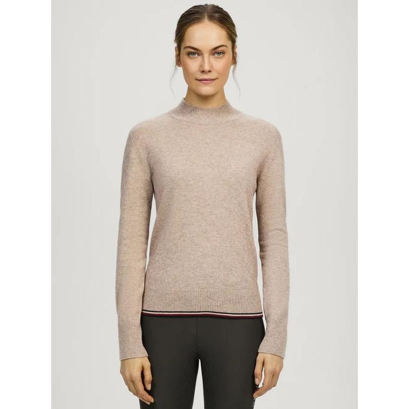 Sweter damski Tommy Hilfiger Equestrian Ellery Taupe, beżowy 2025
