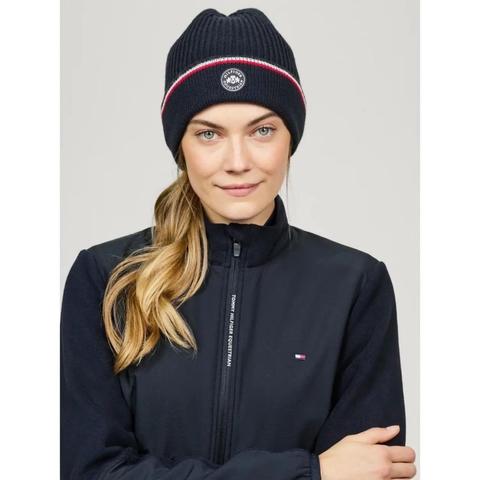 Czapka zimowa unisex Tommy Hilfiger Equestrian Kent Desert Sky, granatowa 2025