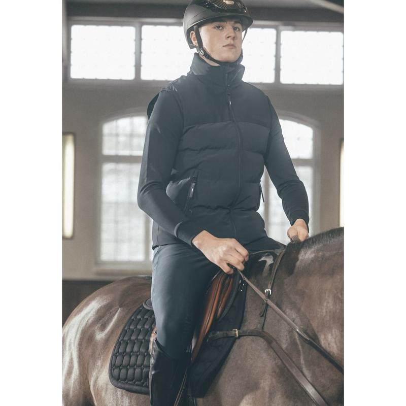 Bezrękawnik męski Pikeur Quilted Vest Black, czarny 2026/2027