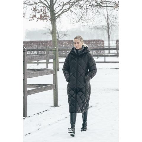 Płaszcz zimowy damski Pikeur Quiltdiamond Coat Black, czarny 2026/2027