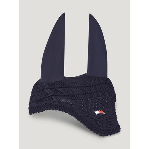 Nauszniki Tommy Hilfiger Equestrian Hood Desert Sky, granatowe 2025
