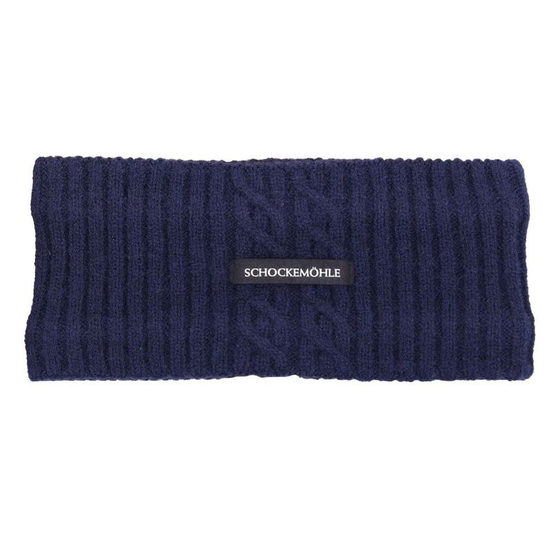 Opaska na głowę Schockemoehle SP Braided Headband Dark Navy, granatowa 2026
