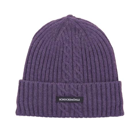 Czapka Schockemoehle Dark Purple, ciemnofioletowa 2026