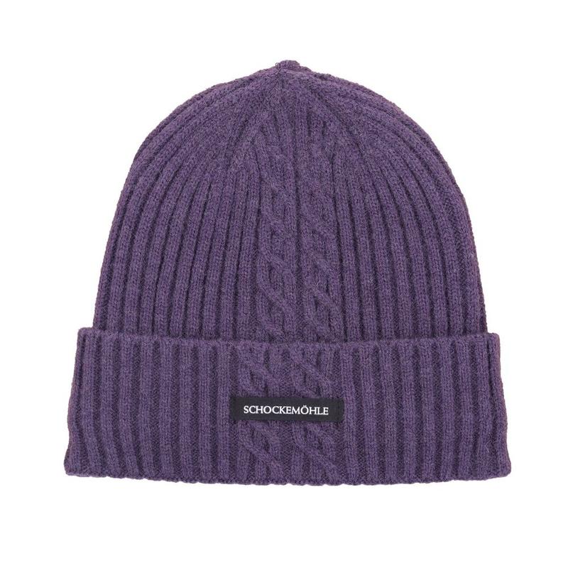 Czapka Schockemoehle Dark Purple, ciemnofioletowa 2026