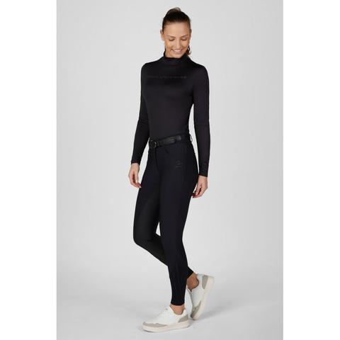 Bryczesy damskie Pikeur Highwaist Ceelina Black, czarne 2026/2027