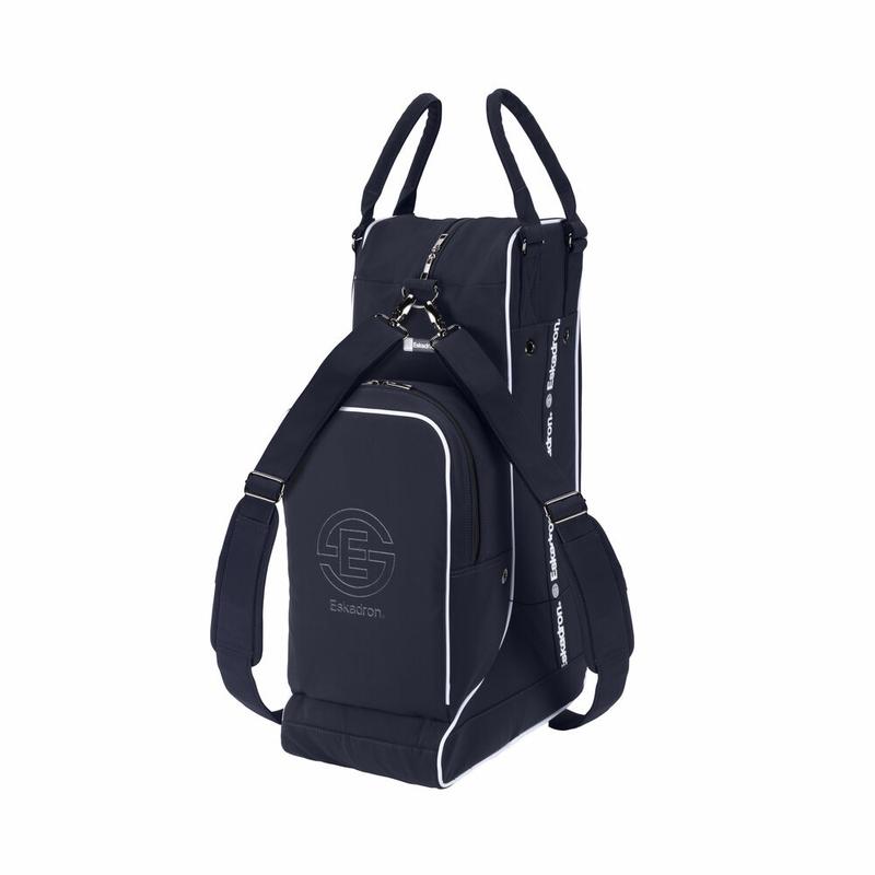 Torba na oficerki i kask Eskadron Dynamic Softshell Navy, granatowa 2026
