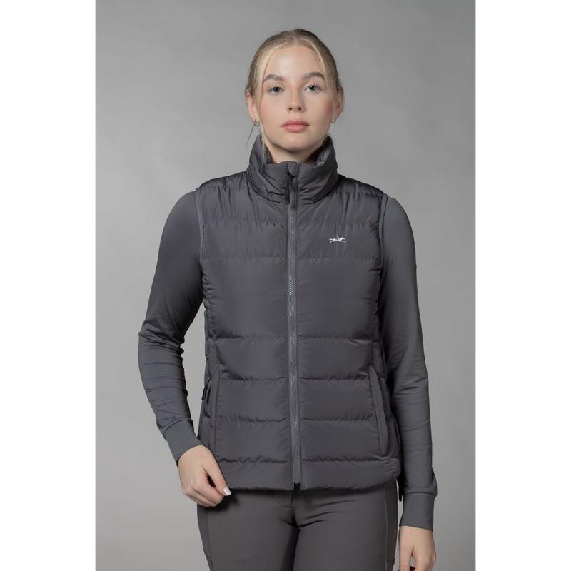 Bezrękawnik damski Schockemoehle Malea Style Dusty, szary 2025