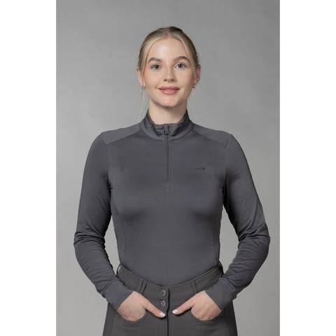 Bluzka damska techniczna Schockemoehle Ayla Dusty, szara 2025