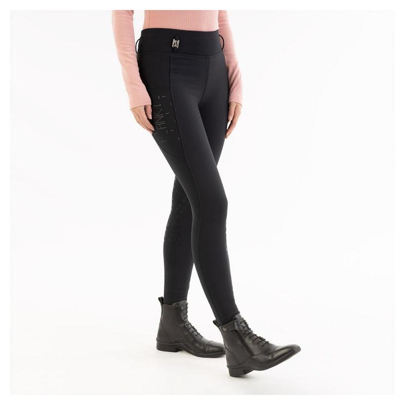 Legginsy damskie zimowe Anky Magnify czarne