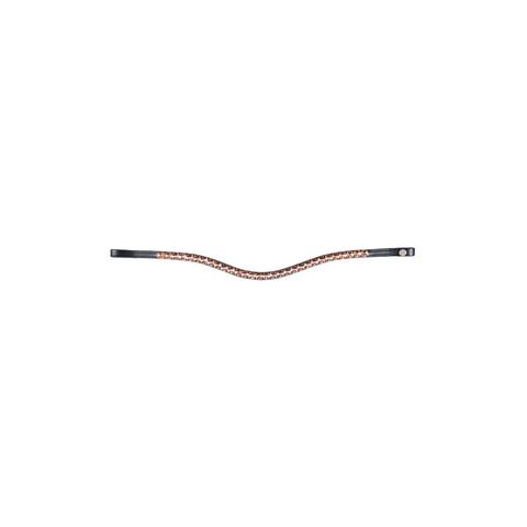 Naczółek HKM Rosegold Glamour brązowy