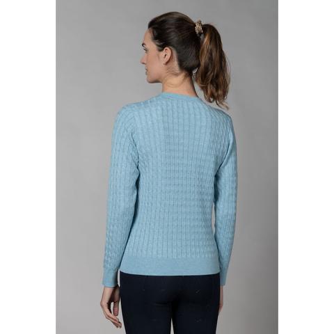 Sweter damski Schockemoehle SPPam Style Milky blue, błękitny 2025