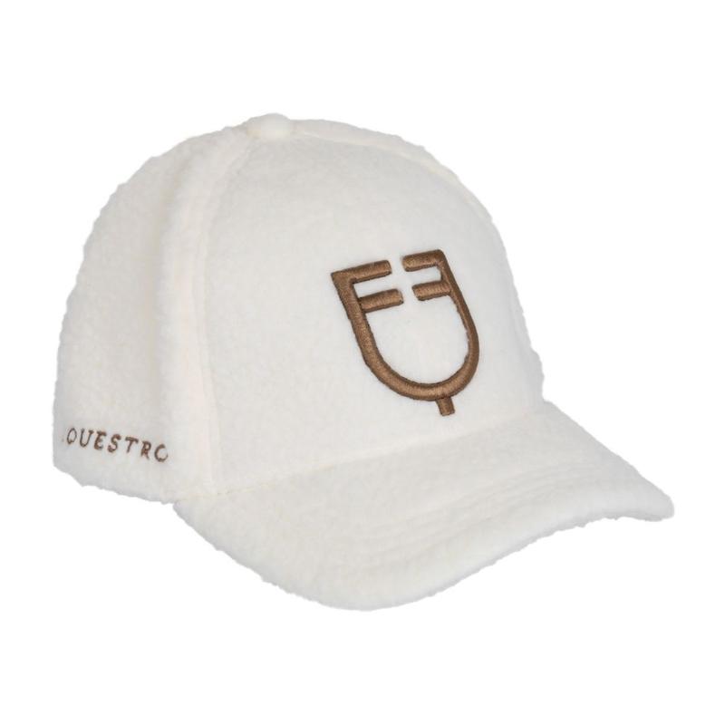 Bejsbolówa Equestro Teddy biała