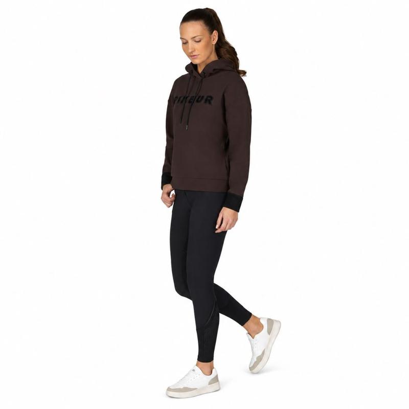 Bluza damska Pikeur Plushluxe Hoody Chocolate brown, brązowa 2026/2027