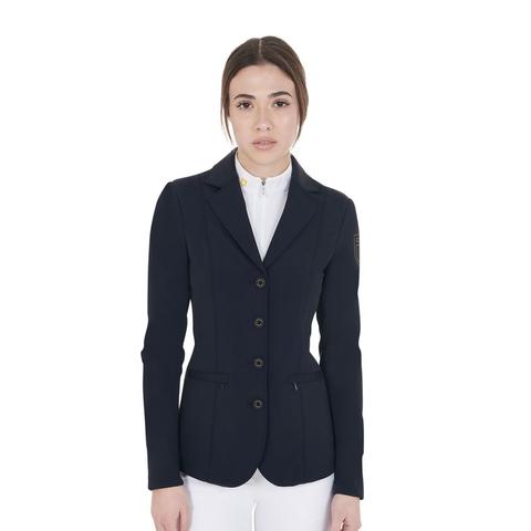 Frak damski Equestro Exclusive Navy Blazer, granatowy