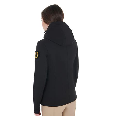 Kurtka zimowa damska Equestro Puffer czarna
