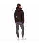 Bluza damska rozpinana z kapturem Pikeur Quilted Chocolate Brown, brązowa 2026/2027