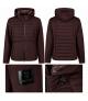 Bluza damska rozpinana z kapturem Pikeur Quilted Chocolate Brown, brązowa 2026/2027