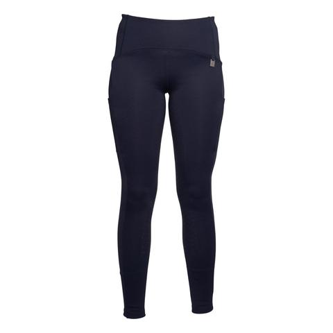 Legginsy zimowe damskie HKM Lauria Garrelli Arezzo granatowe