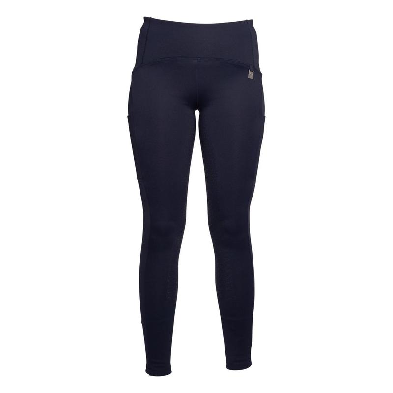 Legginsy zimowe damskie HKM Lauria Garrelli Arezzo granatowe