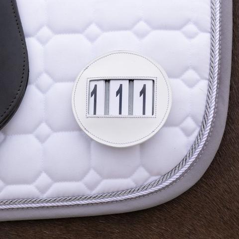 Numery startowe QHP Modeste round białe