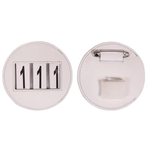 Numery startowe QHP Modeste round białe