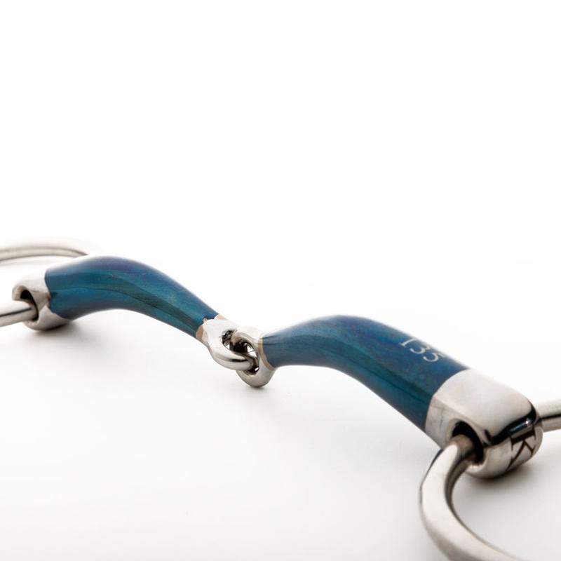 Wędzidło zwykłe anatomiczne Kavalkade KavalBit Sweet Iron pojedynczo łamane