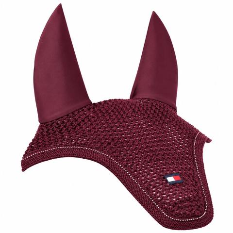 Nauszniki Tommy Hilfiger Equestrian Parsons Burgundy, bordowe 2026