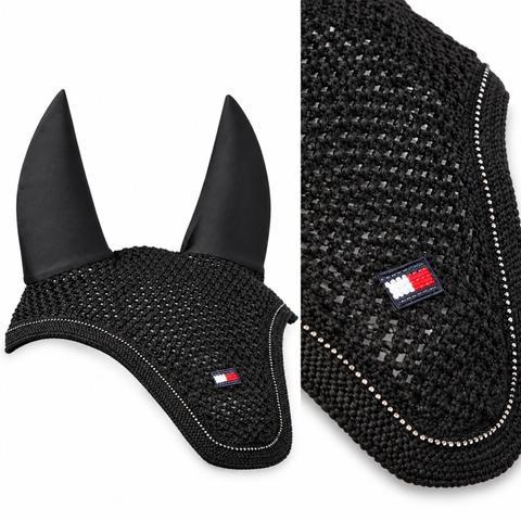 Nauszniki Tommy Hilfiger Equestrian Parsons Black, czarne 2026