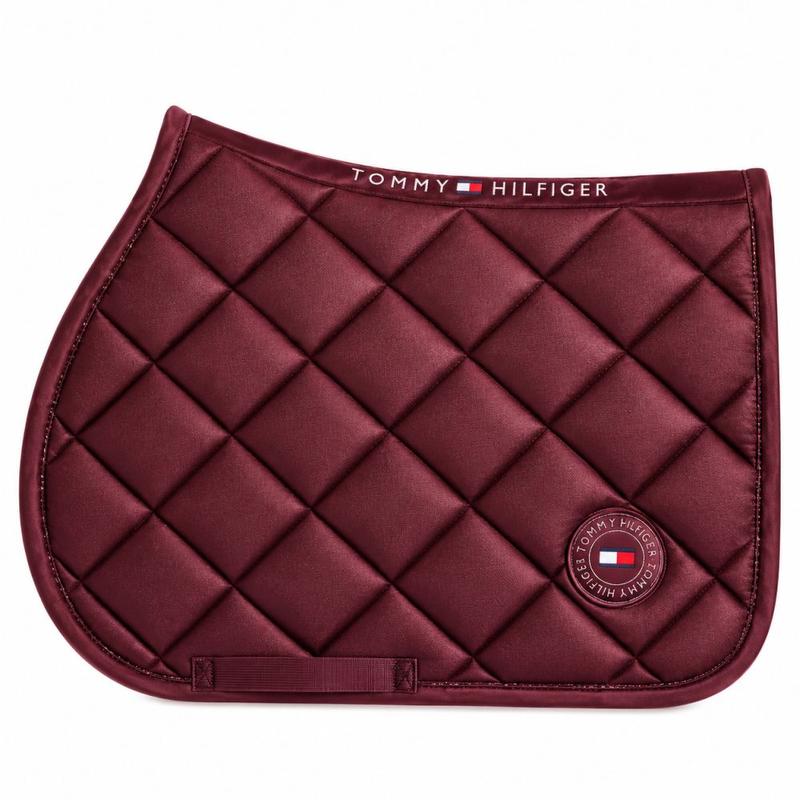 Czaprak Tommy Hilfiger Equestrian Parsons Burgundy, bordowy 2026