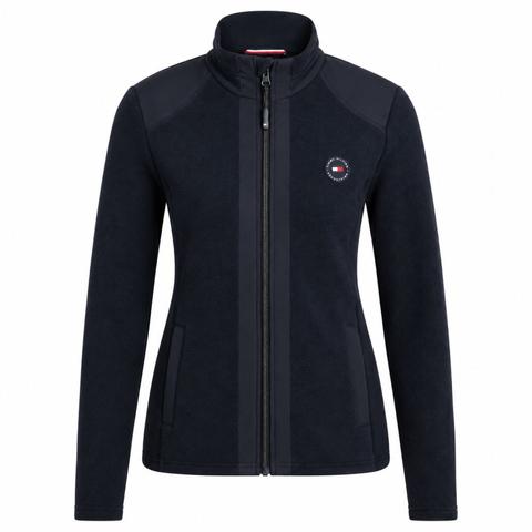 Bluza damska polarowa Elmonte Tommy Hilfiger Equestrian Desert Sky, granatowa 2026