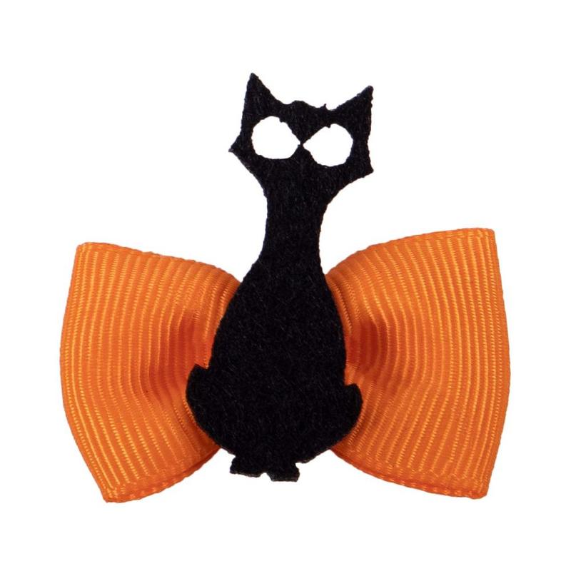 Gumki-kokardki do zaplatania koreczków QHP Halloween Bat
