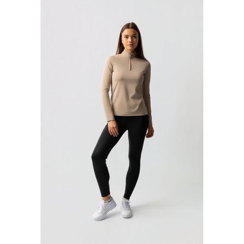 Bluzka damska Horze Lilian beżowa