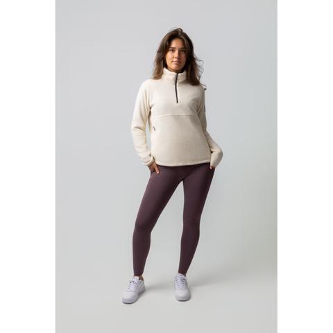 Bluza damska polarowa Horze Frieda kremowa