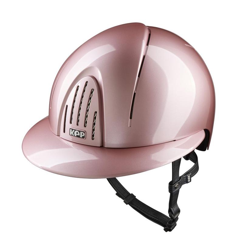 Kask Kep Smart Nova Star - szeroki daszek- różowy połysk