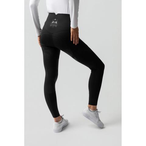 Legginsy damskie zimowe B/Vertigo Leonora czarne
