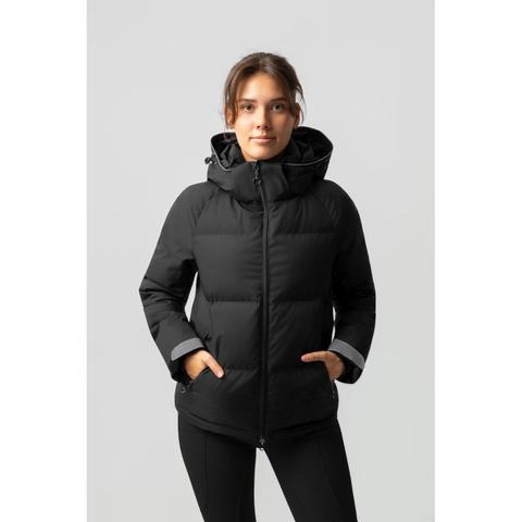 Kurtka damska zimowa Horze Dina czarna